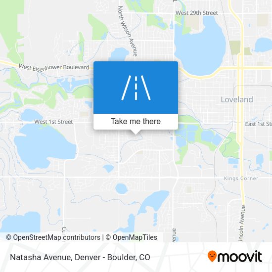 Natasha Avenue map