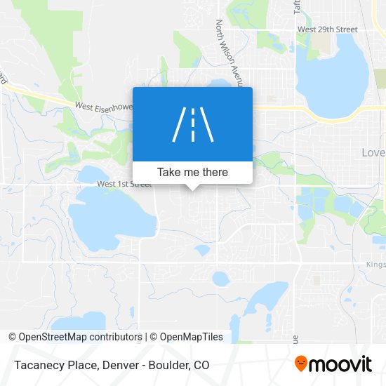 Mapa de Tacanecy Place
