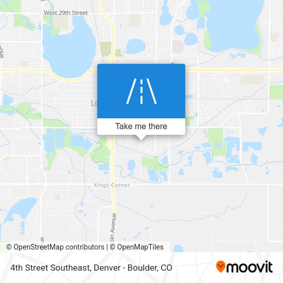 4th Street Southeast map