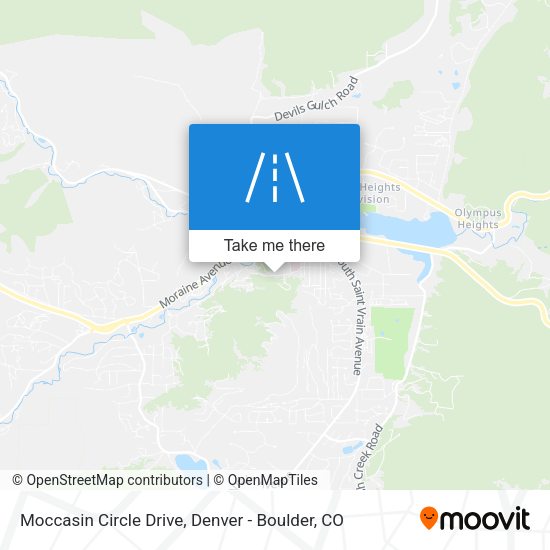 Mapa de Moccasin Circle Drive