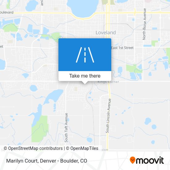 Marilyn Court map