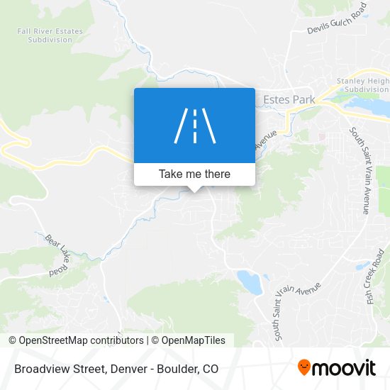 Mapa de Broadview Street
