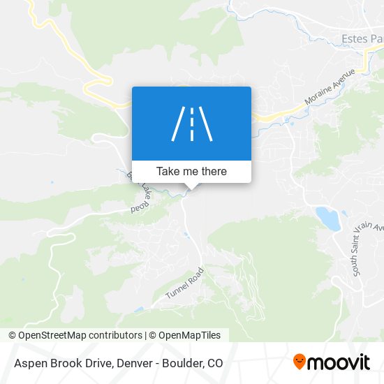 Aspen Brook Drive map