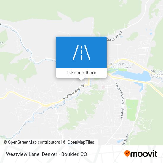 Westview Lane map