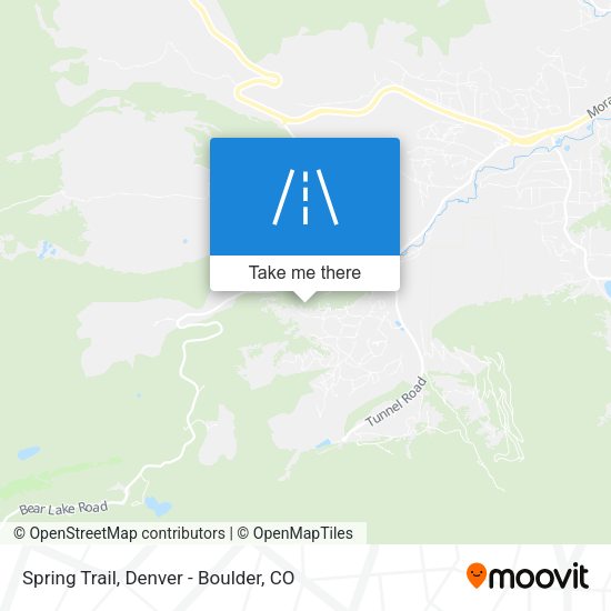 Mapa de Spring Trail