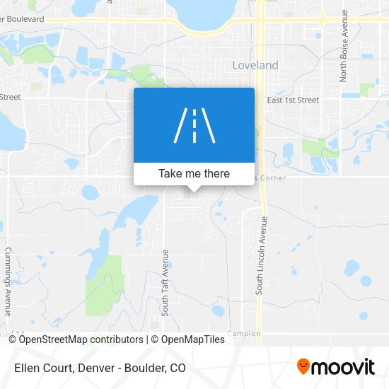 Ellen Court map