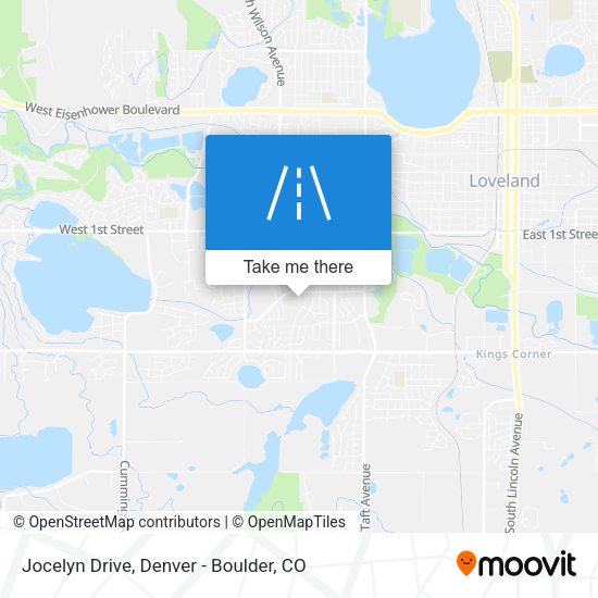 Jocelyn Drive map