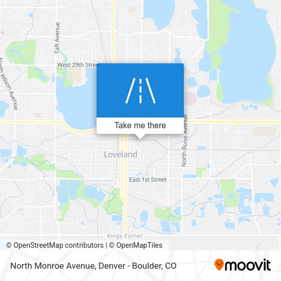 Mapa de North Monroe Avenue