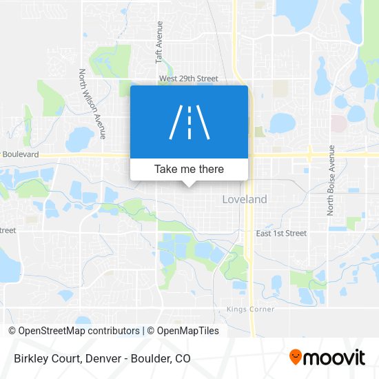 Mapa de Birkley Court