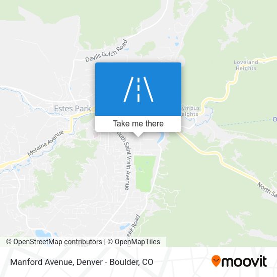 Mapa de Manford Avenue