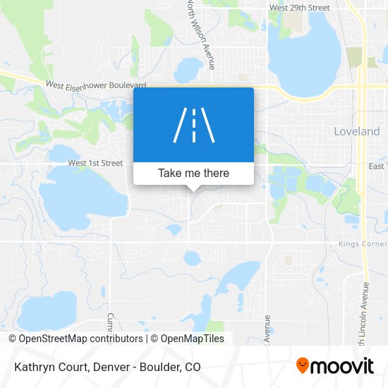 Kathryn Court map