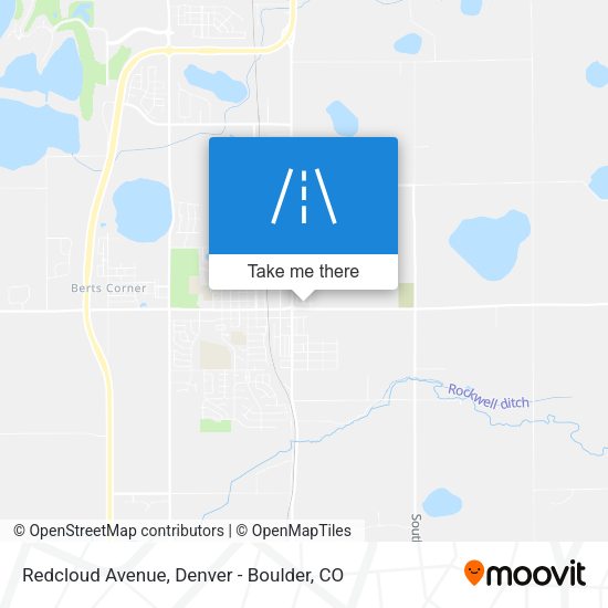 Mapa de Redcloud Avenue