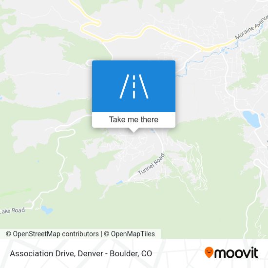 Association Drive map
