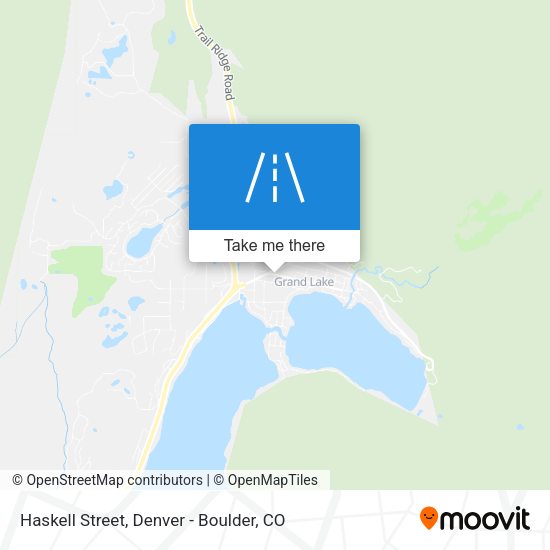 Haskell Street map