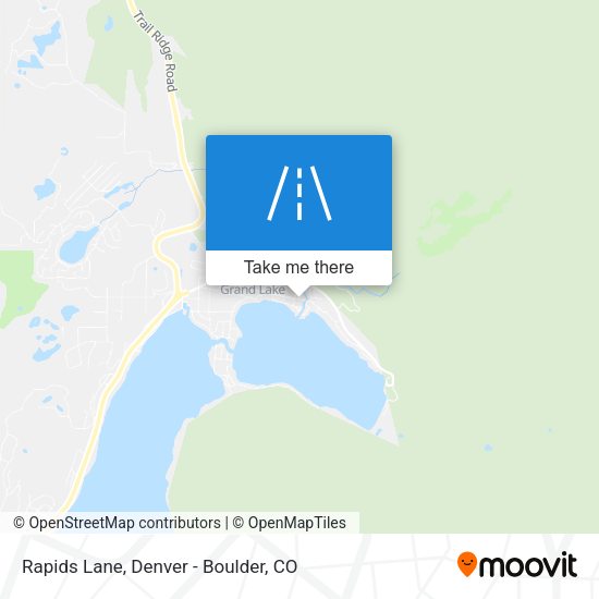 Mapa de Rapids Lane
