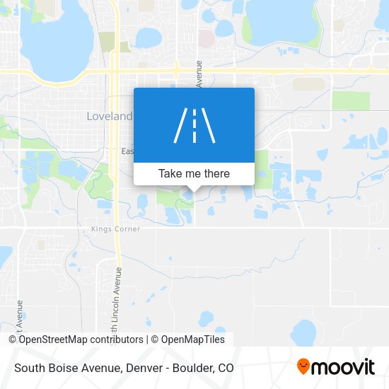 Mapa de South Boise Avenue