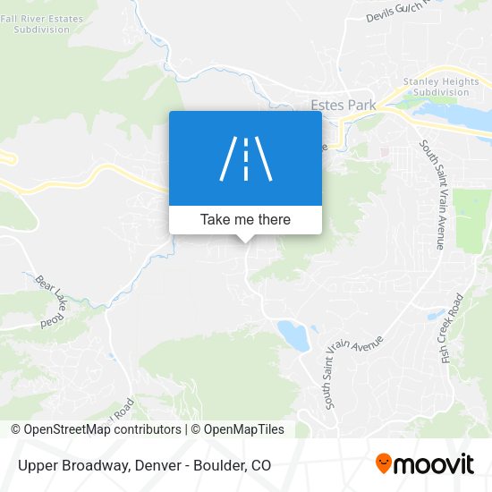 Mapa de Upper Broadway