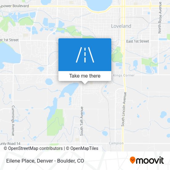 Eilene Place map