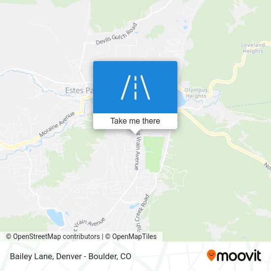 Mapa de Bailey Lane