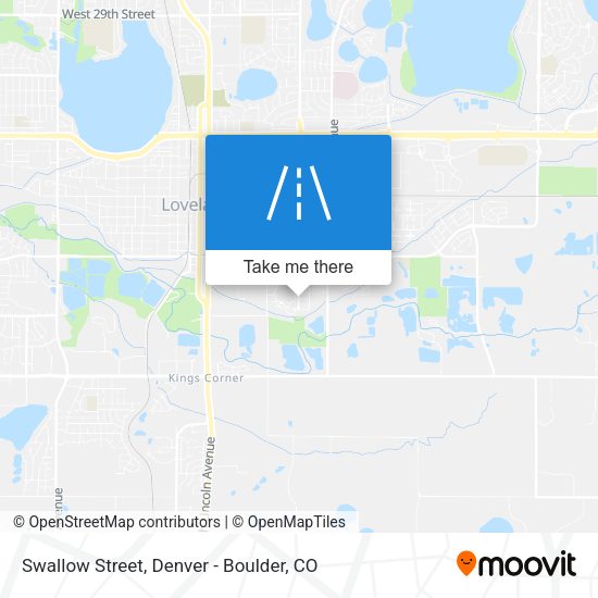 Mapa de Swallow Street