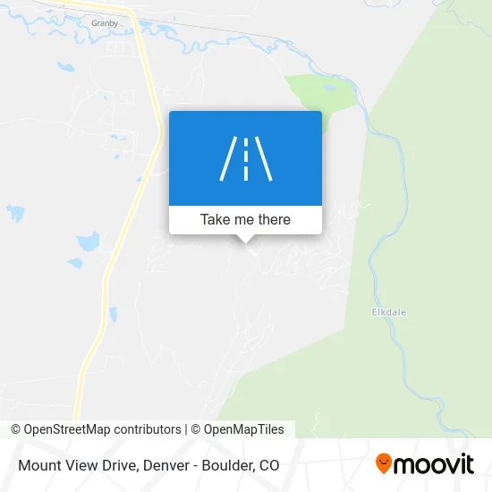 Mount View Drive map
