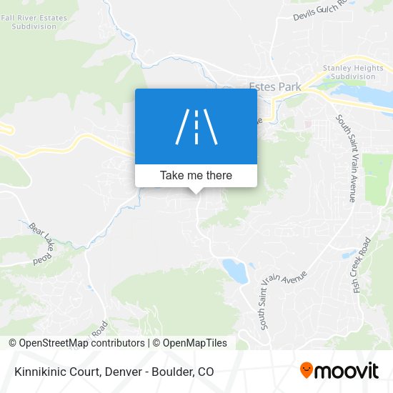 Kinnikinic Court map
