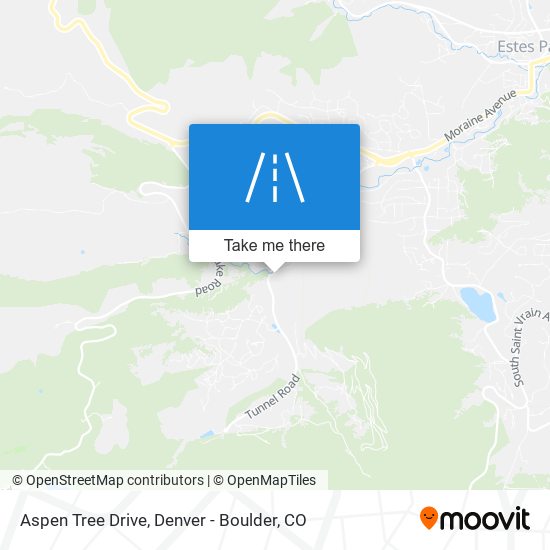 Aspen Tree Drive map