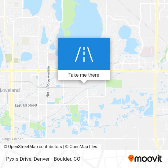 Pyxis Drive map
