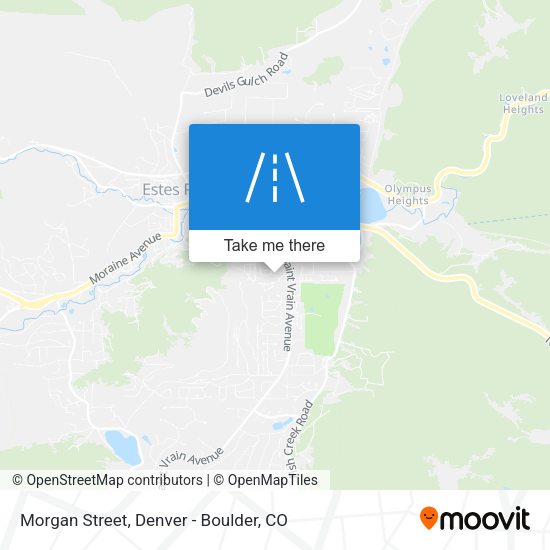 Morgan Street map