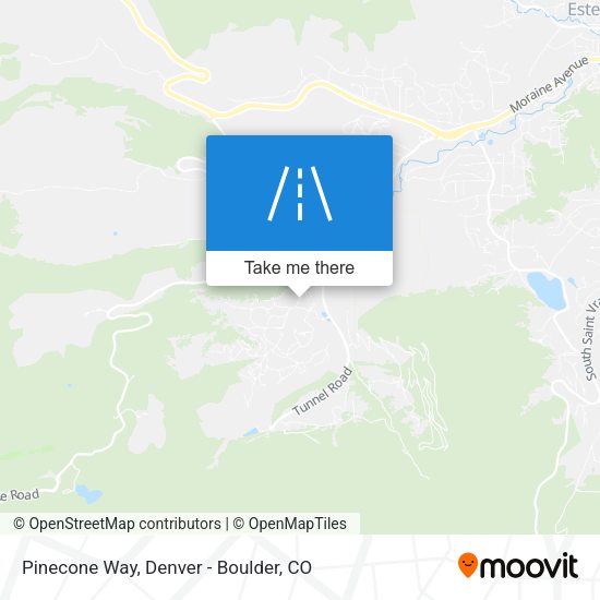 Mapa de Pinecone Way