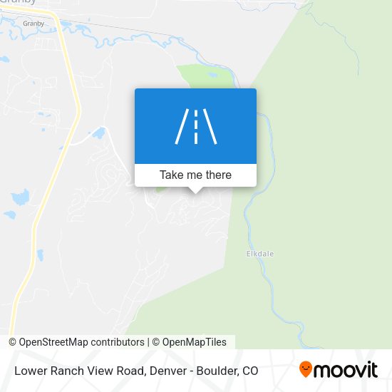 Mapa de Lower Ranch View Road