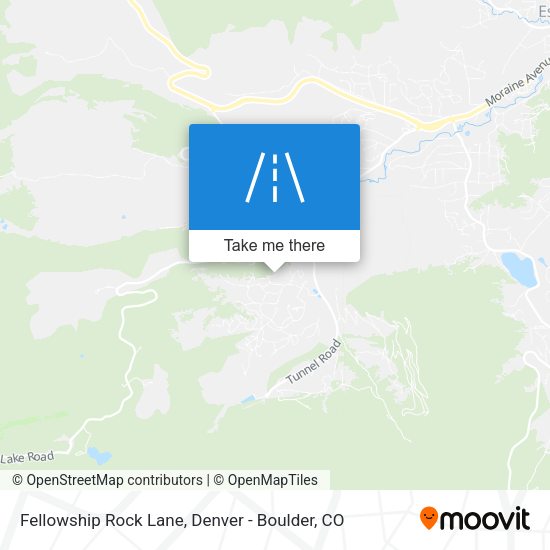 Mapa de Fellowship Rock Lane