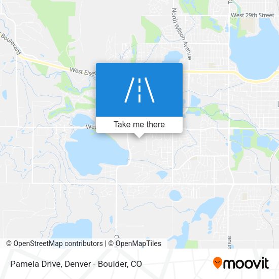 Pamela Drive map
