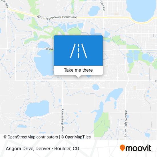 Angora Drive map