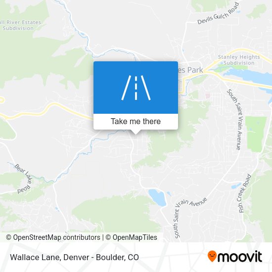 Wallace Lane map