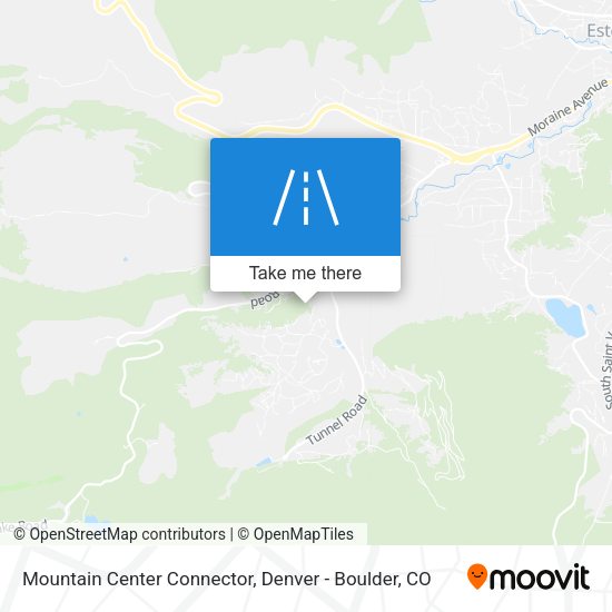 Mapa de Mountain Center Connector