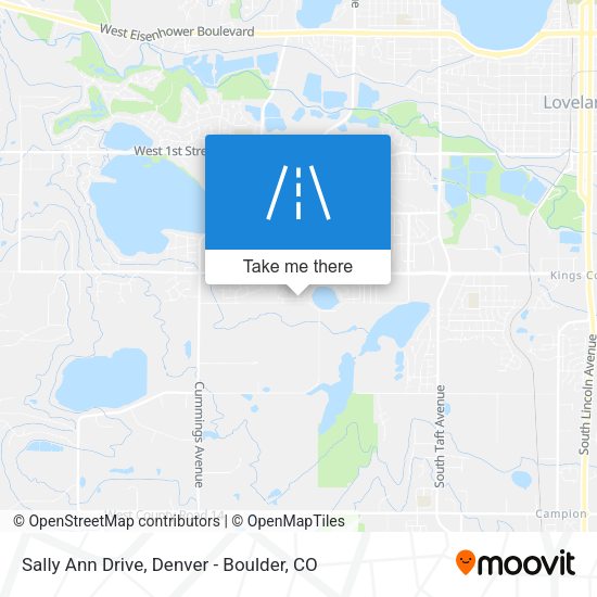 Sally Ann Drive map