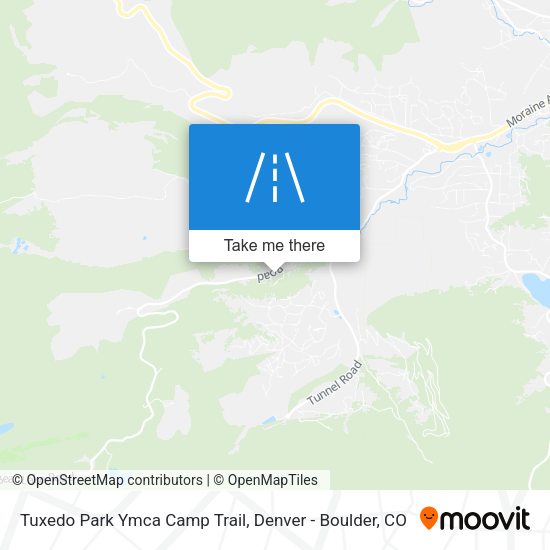 Tuxedo Park Ymca Camp Trail map