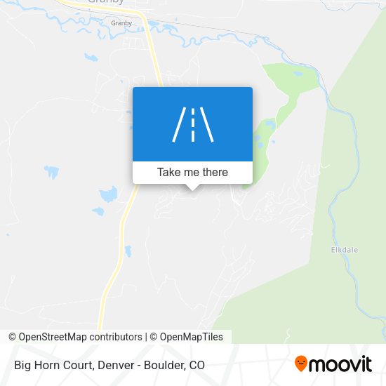 Big Horn Court map