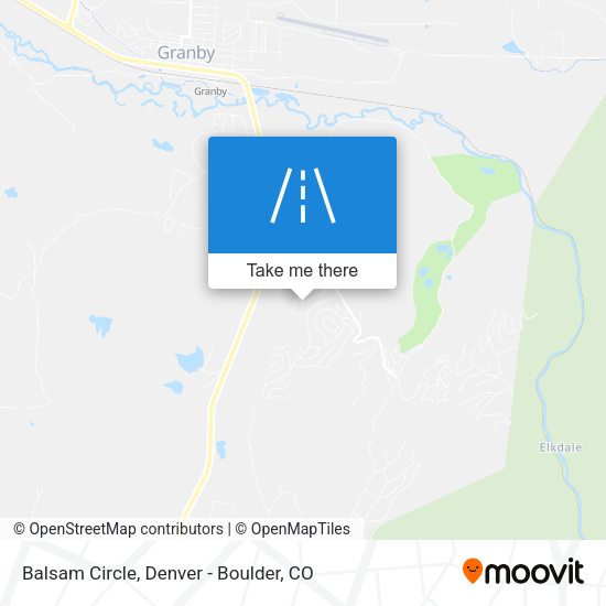 Balsam Circle map