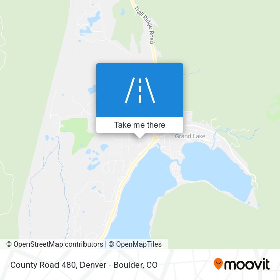 County Road 480 map