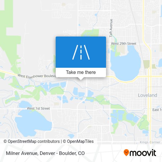 Mapa de Milner Avenue