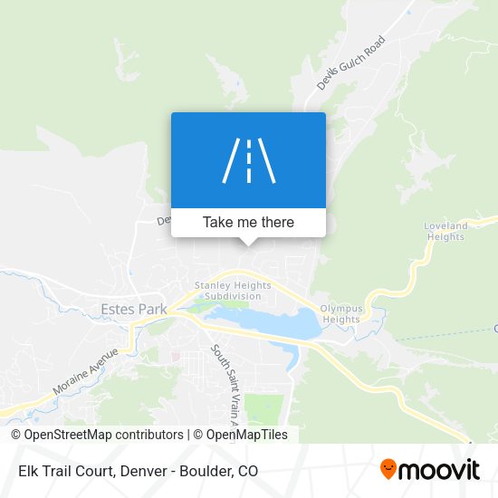 Elk Trail Court map
