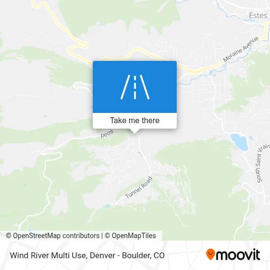 Wind River Multi Use map