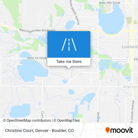Mapa de Christine Court