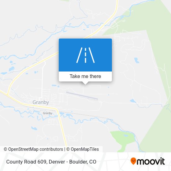 Mapa de County Road 609