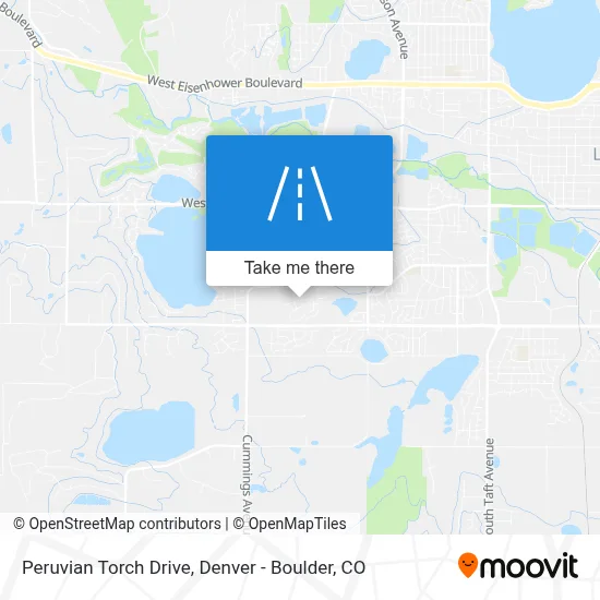 Peruvian Torch Drive map