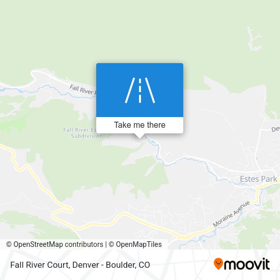 Fall River Court map