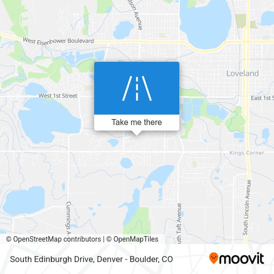South Edinburgh Drive map