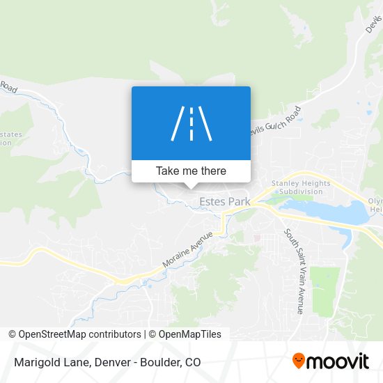 Marigold Lane map